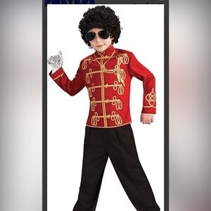 Rubie's Red and Gold Ringmaster Jacket Kids Costume